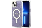 Handys - Cover & Cases - GUESS 4G MagSafe case for iPhone 14 - purple - 3666339127190