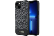 Handys - Cover & Cases - GUESS GUHMP14SHGCFSEK iPhone 14 6.1" black/black hardcase GCube Stripes MagSafe - 3666339112424