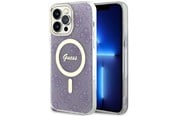 Handys - Cover & Cases - GUESS GUHMP14XH4STU iPhone 14 Pro Max 6.7" purple/purple hardcase 4G MagSafe - 3666339118259