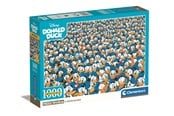 Puzzle - Clementoni Puzzle HQC Impossibe Donald Duck 1000 pieces 2D Puzzles - 39799