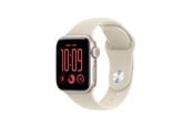Smartwatches, Pulsuhren, Sportuhren & Schrittzähler - Apple Watch SE 3 GPS + Cellular 40mm Starlight Aluminium Case with Sand Sport Band - M/L - MJLE4QN/A