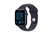 Smartwatches, Pulsuhren, Sportuhren & Schrittzähler - Apple Watch SE 3 GPS + Cellular 44mm Midnight Aluminium Case with Navy Blue Sport Band - S/M - MJLQ4QN/A