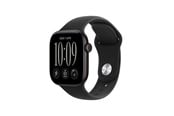 Smartwatches, Pulsuhren, Sportuhren & Schrittzähler - Apple Watch Series 12 GPS 42mm Black Aluminium Case with Black Sport Band - S/M - MJEA4QN/A