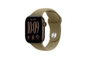 Smartwatches, Pulsuhren, Sportuhren & Schrittzähler - Apple Watch Series 12 GPS 42mm Dark Bronze Aluminium Case with Olive Sport Band - S/M - MJEF4QN/A