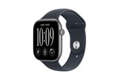 Smartwatches, Pulsuhren, Sportuhren & Schrittzähler - Apple Watch Series 12 GPS 46mm Space Grey Aluminium Case with Navy Blue Sport Band - S/M - MJEH4QN/A