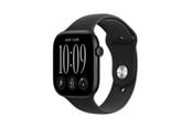 Smartwatches, Pulsuhren, Sportuhren & Schrittzähler - Apple Watch Series 12 GPS 46mm Black Aluminium Case with Black Sport Band - S/M - MJEK4QN/A