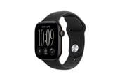 Smartwatches, Pulsuhren, Sportuhren & Schrittzähler - Apple Watch Series 12 GPS + Cellular 42mm Black Aluminium Case with Black Sport Band - M/L - MJG14QN/A