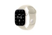 Smartwatches, Pulsuhren, Sportuhren & Schrittzähler - Apple Watch Series 12 GPS + Cellular 42mm Pearl White Ceramic Case with Sand Sport Band - M/L - MJGX4QN/A