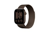 Smartwatches, Pulsuhren, Sportuhren & Schrittzähler - Apple Watch Series 12 GPS + Cellular 42mm Dark Bronze Aluminium Case with Dark Bronze Milanese Loop - MKDK4QN/A