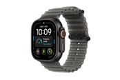 Smartwatches, Pulsuhren, Sportuhren & Schrittzähler - Apple Watch Ultra 4 GPS + Cellular 49mm Black Titanium Case with Translucent Black Ocean Band - MJAY4DH/A