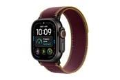 Smartwatches, Pulsuhren, Sportuhren & Schrittzähler - Apple Watch Ultra 4 GPS + Cellular 49mm Black Titanium Case with Burgundy Trail Loop - S/M - MJC34DH/A