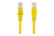 Netzwerk - Kabel - Lanberg patch cable - 50 cm - yellow RAL 1028 - Gelb - PCU5-10CC-0050-Y