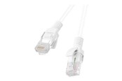 Netzwerk - Kabel - Lanberg patch cable - 2 m - white RAL 9010 - Weiß - PCU5-10CC-0200-W