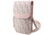 Taschen - GUESS Handbag GUWBHGCFSEP pink/pink GCube Stripe - 3666339112769
