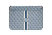Systemzubehör - GUESS 4G Printed Stripes cover for a 14" laptop - blue - 3666339120573