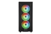 Gehäuse - Sharkoon TG6M RGB - tower - ATX - Gehäuse - Tower - Schwarz - 4044951032136