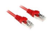 Netzwerk - Kabel - Sharkoon patch cable - red - Rot - RGLI0007