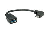 USB Kabel - Roline - USB-C adapter - USB-C to USB Type A - 15 cm - 11.02.9031
