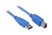 USB Kabel - Sharkoon - USB cable - USB Type B to USB Type A - 2 m - 4044951015641