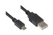 USB Kabel - Alcasa electronik Good Connections - USB cable - USB to Micro-USB Type B - 5 m - 2510-EUM01