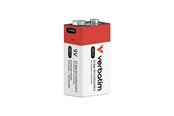 Batterien und Akkus - Verbatim Wiederaufladbare 9V-Batterie mit USB-C - 30251