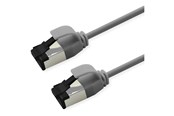 Netzwerk - Kabel - Roline patch cable - 2 m - grey RAL7035 - Grau - 21.15.3402