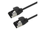 Netzwerk - Kabel - Roline patch cable - 3 m - pantone 3C black - Schwarz - 21.15.3453
