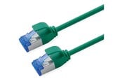 Netzwerk - Kabel - Roline patch cable - 50 cm - green pantone 3278C - Grün - 21.15.4330