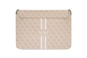 Systemzubehör - GUESS 4G Printed Stripes cover for a 16" laptop - pink - 3666339120566