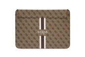 Systemzubehör - GUESS 4G Printed Stripes cover for a 16" laptop - brown - 3666339120542