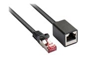 Netzwerk - Kabel - Alcasa electronik Good Connections RNS patch extension cable - 1 m - black - Schwarz - 8063VR-010S