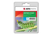 Druckerzubehör - Tinte & Toner - Agfa Photo - cyan - compatible - ink cartridge (alternative for: Brother LC1220C) - APB1220CD