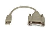 Andere Kabel - EFB NORDIC EFB-Elektronik - joystick adapter - USB to 15 pin D-Sub (DB-15) - 20 cm - K5306.020V2