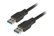 USB Kabel - EFB NORDIC EFB-Elektronik Enhanced - USB cable - USB Type A to USB Type A - 1 m - K5280SW.1
