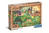 Puzzle - Clementoni Puzzle HQC Disney Story Maps - Snow White 1000 pieces 2D Puzzles - 39814