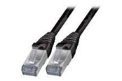 Netzwerk - Kabel - EFB NORDIC EFB-Elektronik patch cable - 1 m - black - Schwarz - 1m - K5538SW.1
