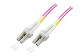 Netzwerk - Kabel - Alcasa electronik Good Connections patch cable - 50 cm - 0.5 m - violet - Lila - LW-8005LC4