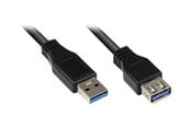 USB Kabel - Alcasa electronik Good Connections - USB extension cable - USB Type A to USB Type A - 5 m - 2711-S05