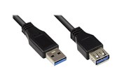 USB Kabel - Alcasa electronik Good Connections - USB extension cable - USB Type A to USB Type A - 50 cm - 2711-S005