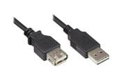 USB Kabel - Alcasa electronik Good Connections EASY - USB extension cable - USB to USB - 1 m - 2511-EU01