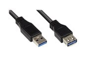 USB Kabel - Alcasa electronik Good Connections - USB extension cable - USB Type A to USB Type A - 3 m - 2711-S03