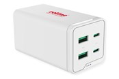 Handys - Adapter und Ladegeräte - Roline power adapter - 2 x 24 pin USB-C (PD) 2 x USB (QC 3.0) - 120 Watt - 19.11.1056