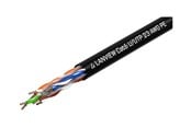 Netzwerk - Kabel - Lanview bulk cable - 305 m - black - Schwarz - 305m - LVN122151