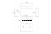Switches - Lanview - switch - 5 ports - smart - LVN-DESK-5PORT-1G