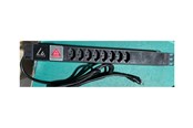 Stromkabel (Extern) - Lanview - power distribution strip - 10A - LVR-2MCH-SW-CH8
