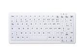 Tastaturen - Cherry Contour Active Key MedicalKey ClassicClean AK-C4110 - keyboard - medical hygienic design mini - French - white Input Device - Tastatur - Französisch - Weiss - AK-C4110F-FU1-W/FR