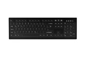 Tastaturen - Cherry Contour Active Key MedicalKey AK-C8100 - keyboard - wipe disinfection - QWERTY - US - black Input Device - Tastatur - Englisch (US) - Schwarz - AK-C8100F-U1-B/US