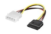 Stromkabel (Intern) - Alcasa electronik Good Connections - power adapter - 4 PIN internal power to SATA power - 15 cm - 5021-ATA