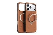 Handys - Cover & Cases - Torras Ostand Q3 VegSkin for iPhone 18 Pro - Brown - X00RP147M18027