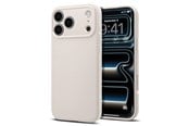 Handys - Cover & Cases - Spigen Liquid Air - natural titanium - iPhone 18 Pro/17 Pro - ACS12152